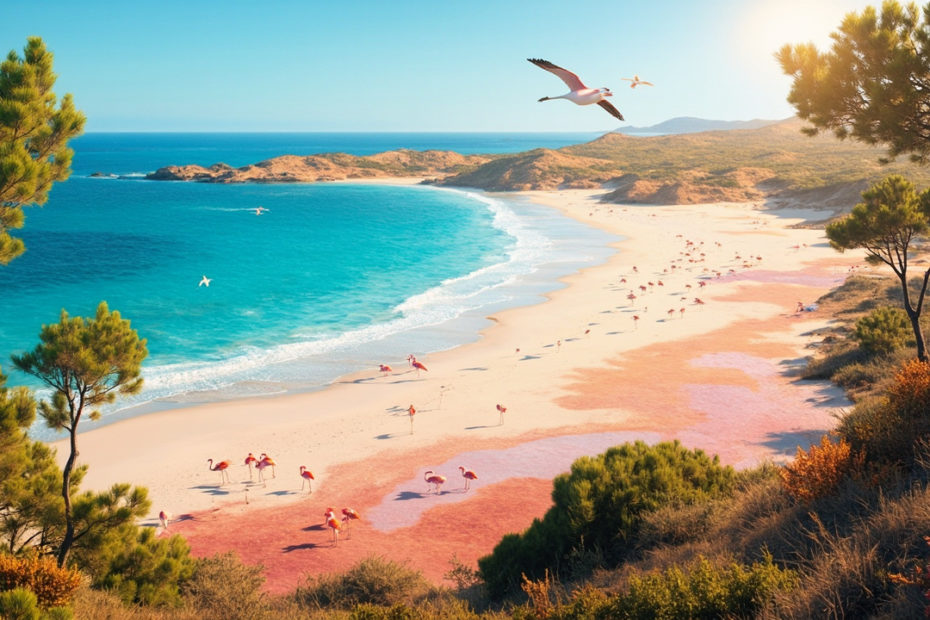 Paysage salines a Ibiza
