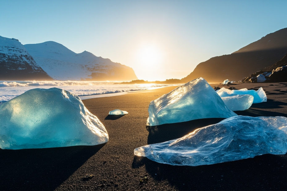 1. Plage de diamants en Islande
